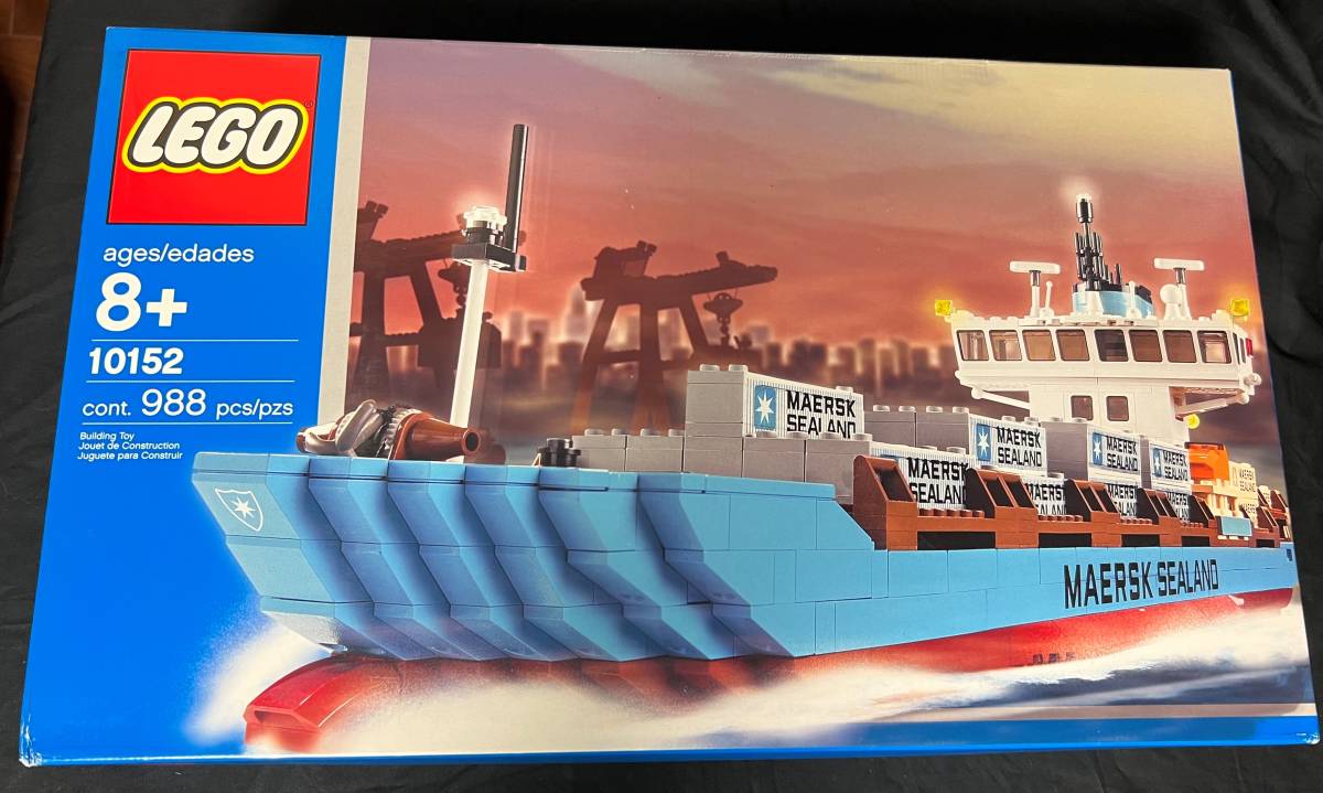 激レア　レゴ (LEGO) マースクラインコンテナ船10152 【新品】_画像1