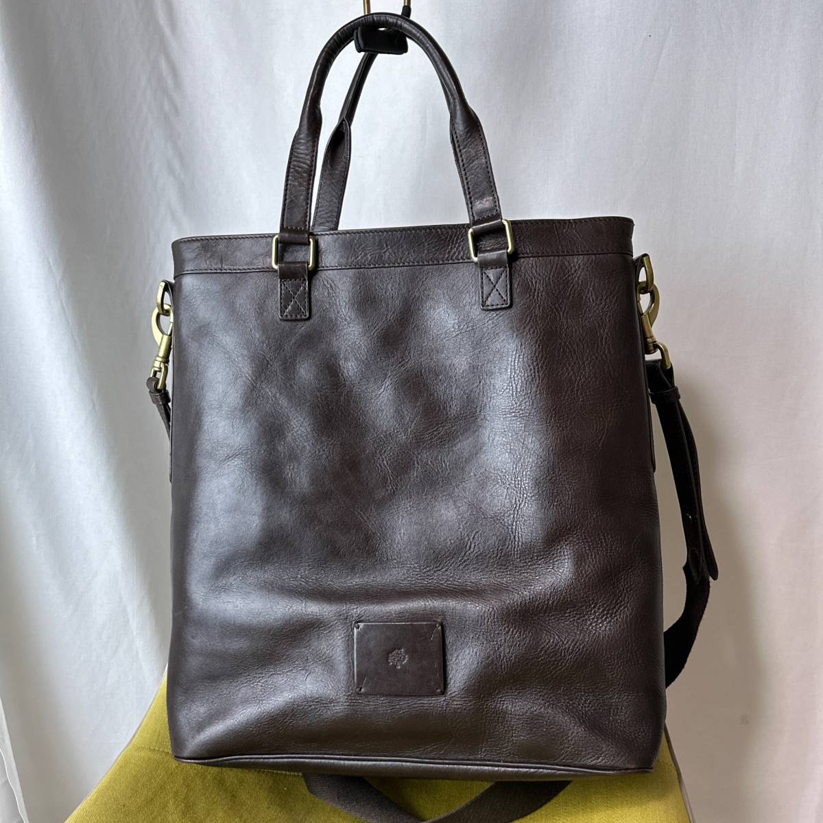 MULBERRY マルベリー ２WAY トートバッグ ブラウン その他 レディース メンズ ショルダー ハンド_画像1