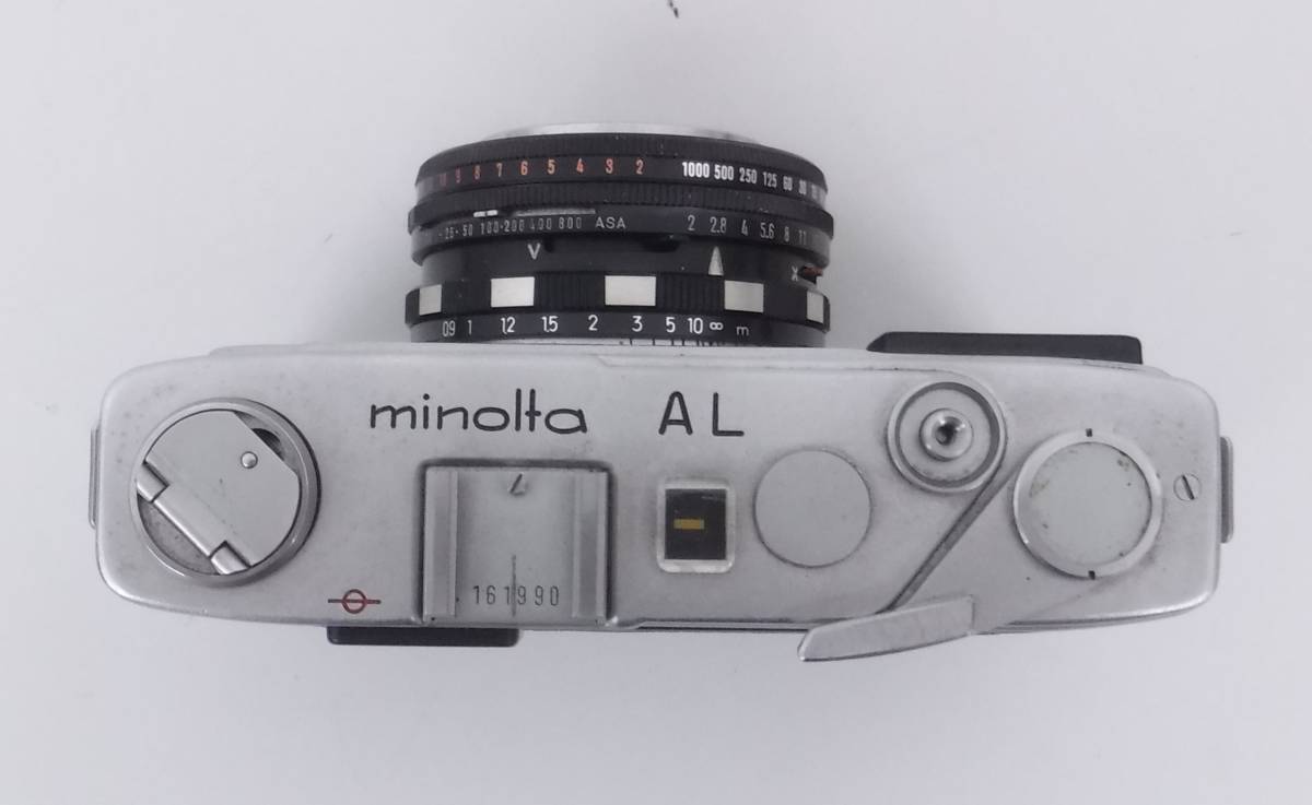 レトロフィルムカメラ メタルフード 2点まとめ＊MINOLTA AL 1：2 f=45mm＊D42KA＊ケース キャップ付き＊MADE IN JAPAN 日本製 ＊ジャンク品_画像6