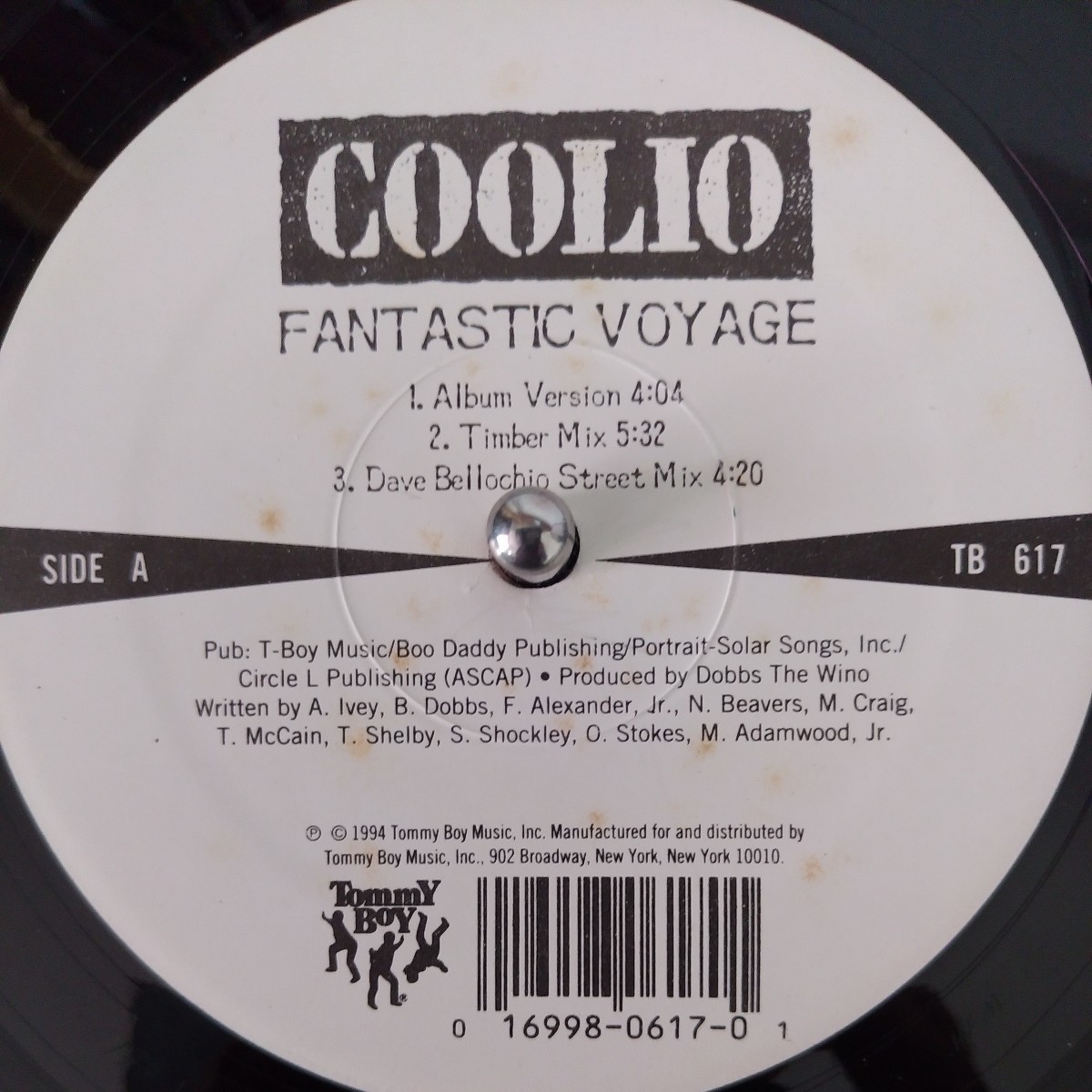 12inch 2枚セット US盤/COOLIO FANTASTIC VOYAGE_画像2