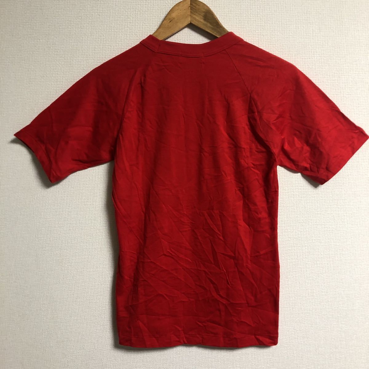 【超レア】スターウォーズ コカ・コーラ ノベルティー Tシャツ 1977 マクレガー　美品　赤　半袖Tシャツ　sサイズ_画像7