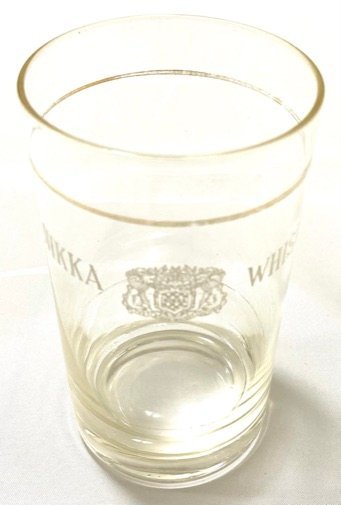 ニッカウイスキー ニッカウィスキー ニッカウヰスキー グラス コップ ガラス 昭和レトロ_画像1