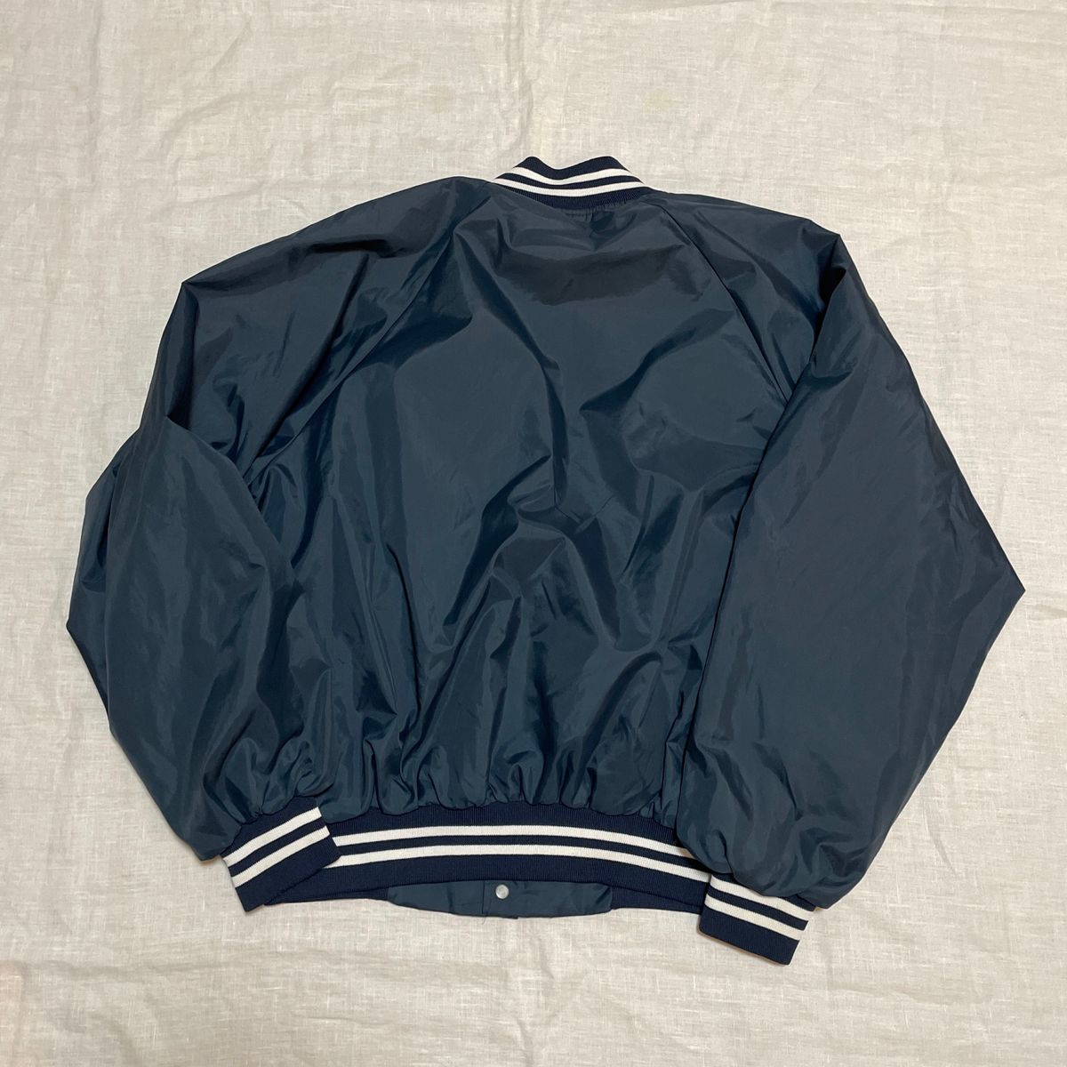 80's ヴィンテージ HART WELL ナイロンスタジャン 古着 FBI ナイロン