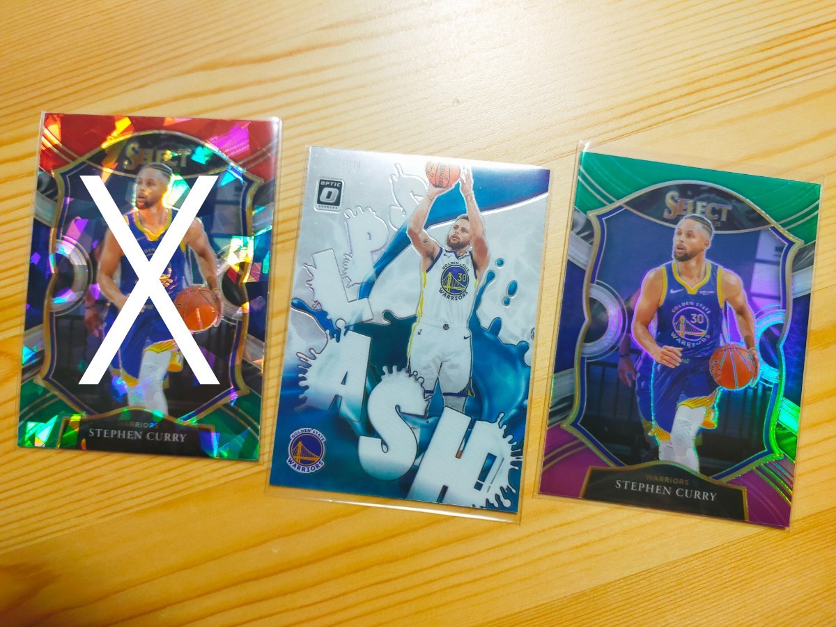 2枚 Stephen Curry NBA Panini Card カード まとめ売り ステフィン