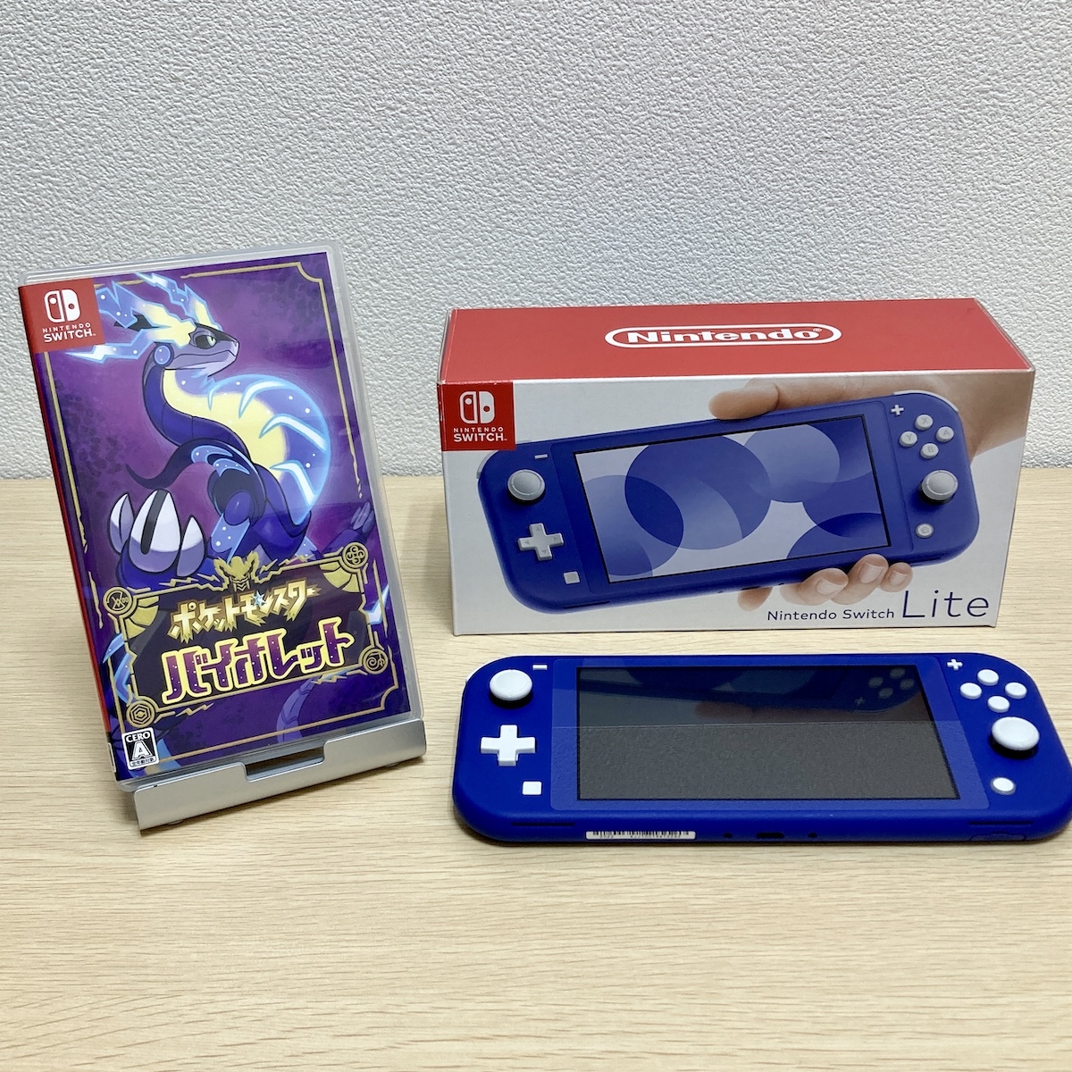 動作確認済み】Nintendo switch Lite ブルー ＋ ポケットモンスター