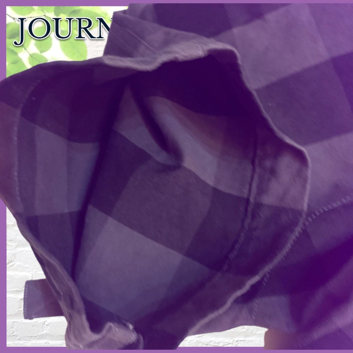 【ジャーナルスタンダード】メンズ　Mサイズ ハーフパンツ　チェック柄　JOURNAL STANDARD  ショートパンツ