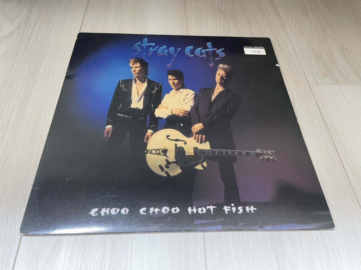 Stray Cats Choo Choo Hot Fish 10インチ LP SPECIAL EDITION ストレイ・キャッツ ネオロカ ロカビリー Pump Records 9070145 1992年_画像1