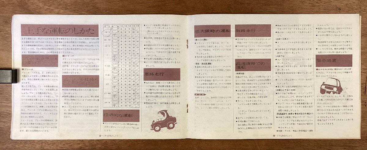 BB-6775# including carriage #TOYOTA COROLLA 30SEDAN car passenger vehicle equipment manual instructions guide photograph secondhand book booklet catalog printed matter not for sale Showa era 49 year /.OK.