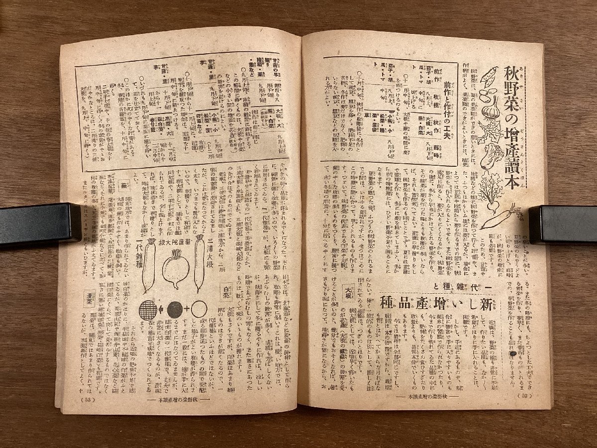 BB-6584■送料込■家の光 月刊 農業 粉食読本 縫い物 物語 雑誌 小説 写真 本 冊子 写真 漫画 娯楽 古書 印刷物 昭和21年8月 70P/くOKら_画像9