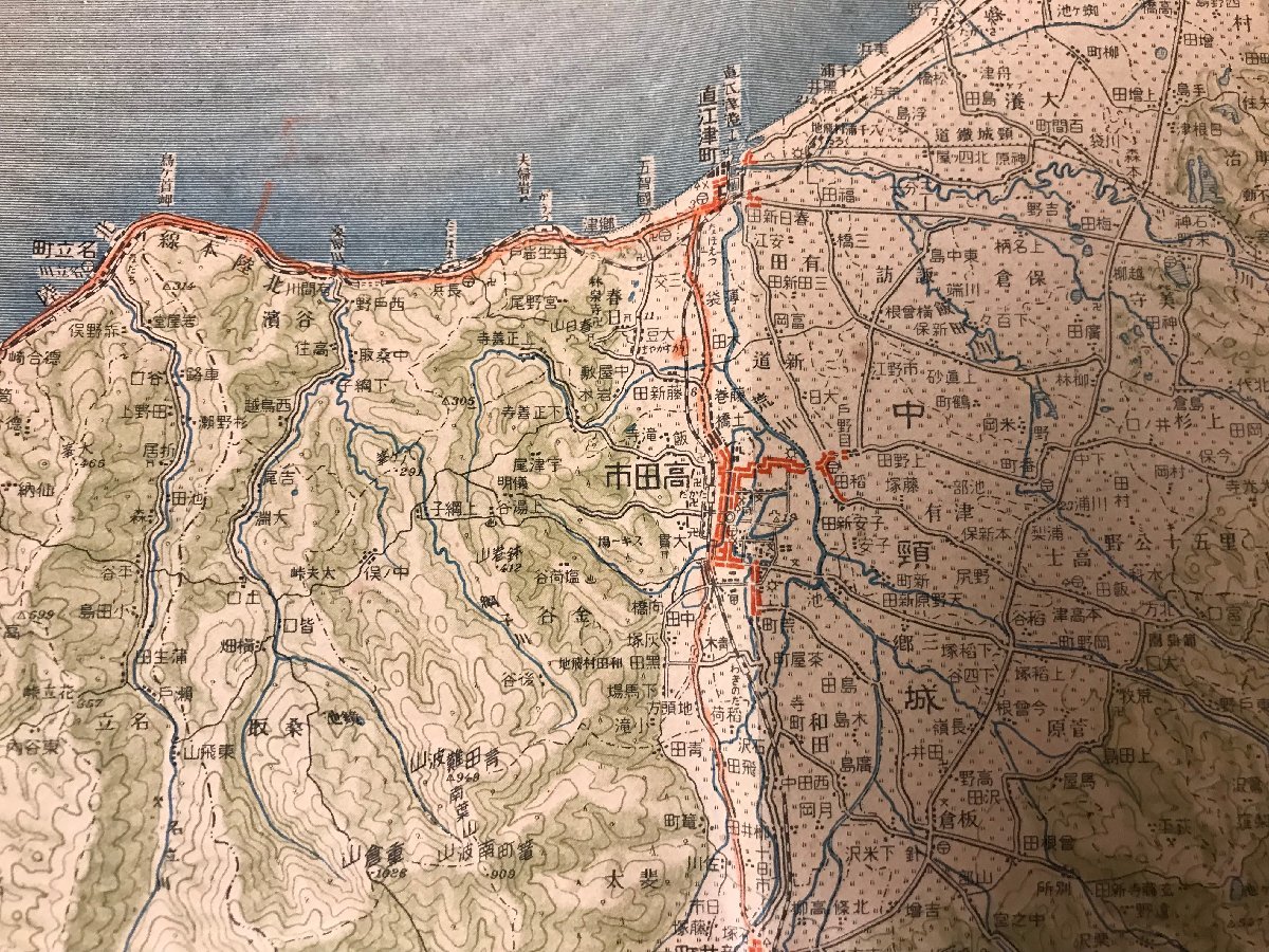 LLj-2339 □送料無料□ 高田 昭和14年 戦前 地図 古地図 新潟県 LLj-2339 □送料無料□ 高田 昭和14年 戦前 地図 古地図 新潟県
