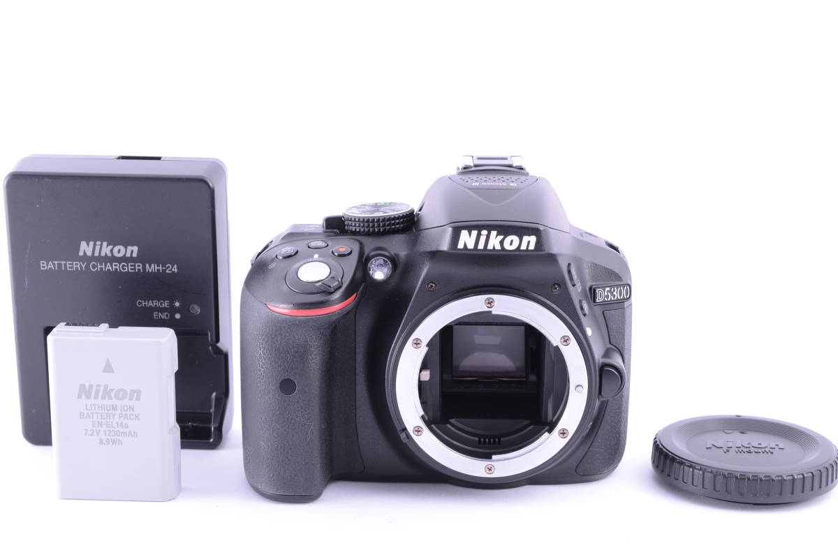 一番人気物 24.2 D5300 Nikon [美品] MP NB-00173 ボディ カメラ 一眼