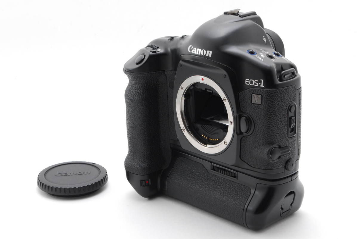 [極上美品] Canon EOS-1V HS Body 35mm Film SLR Camera w/Battery Grip キャノン 最上位機種 フィルム 一眼レフ カメラ ボディ NB-00216_画像3