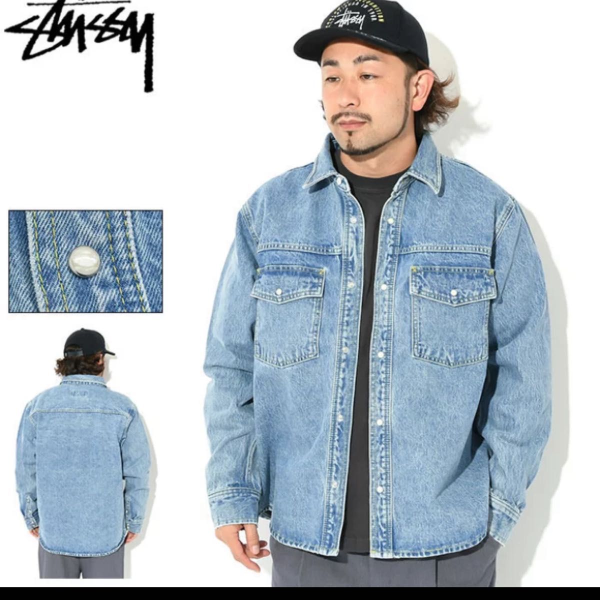 stussy デニムジャケット　新品未使用