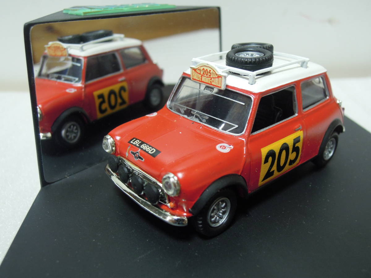  трафик фирма редкий Mini Cooper Monte Carlo Rally 1967 год N205 код -3 1/43