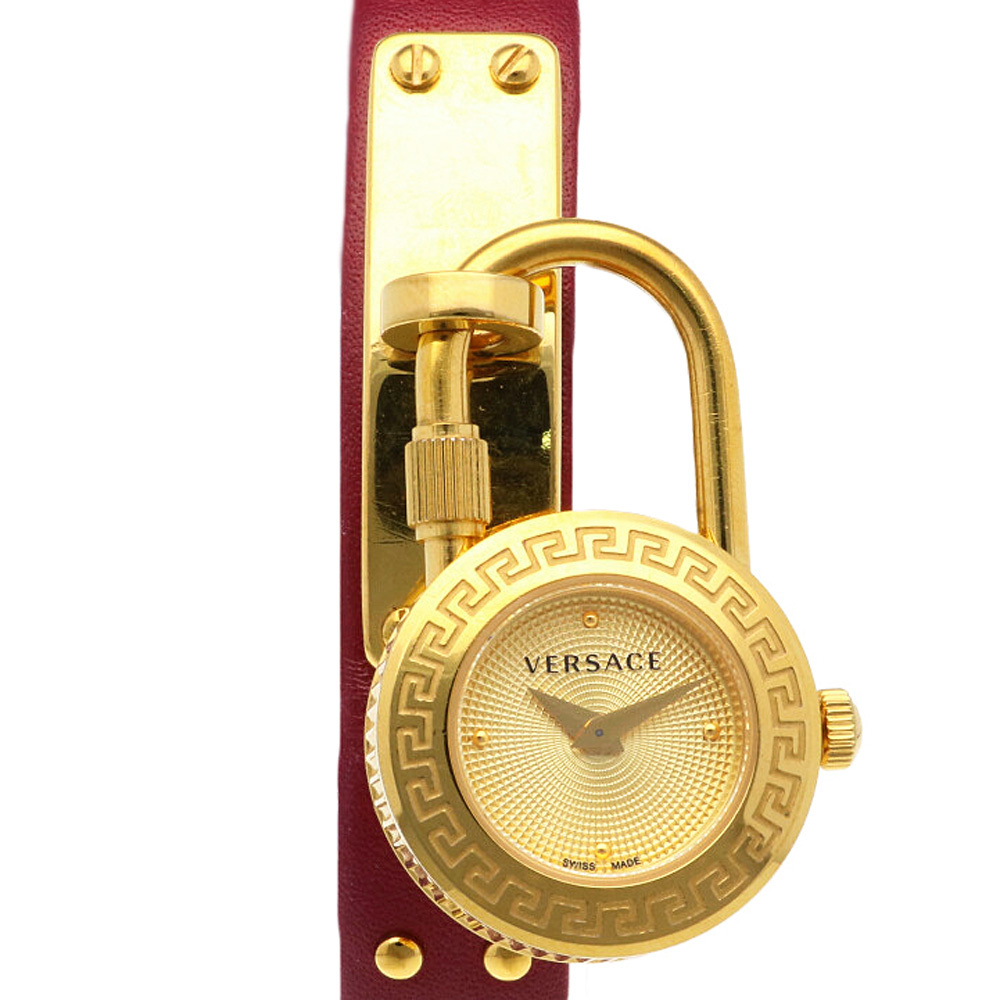 ヴェルサーチ 腕時計 ステンレススチール クオーツ 1年保証 VERSACE 【中古】
