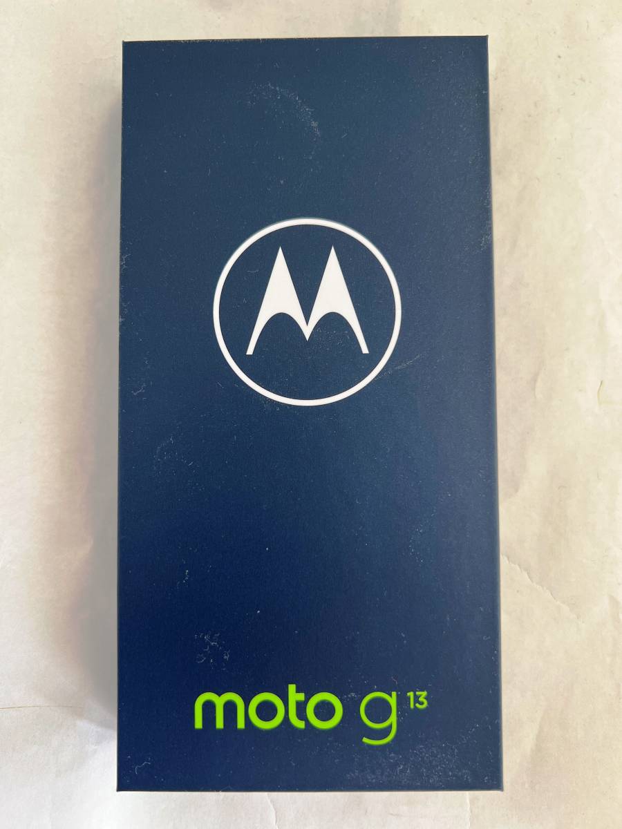 motorola moto g13 マットチャコール 新品未開封-