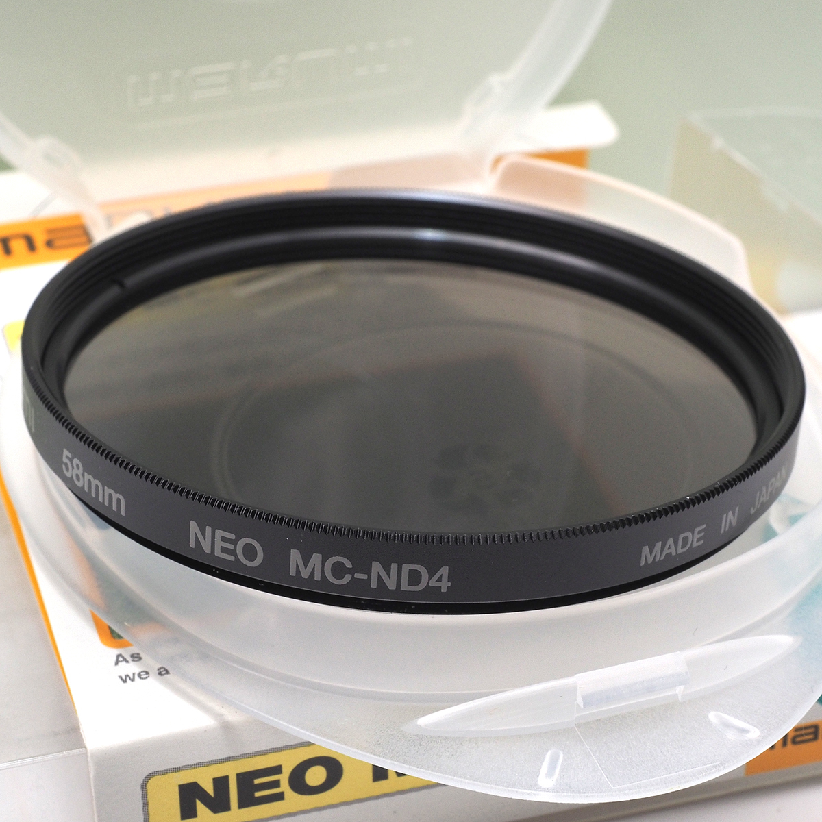 58mm マルミ光機 MARUMI NEO MC-ND4 (Multi Coating NDフィルター ND4, 光量調整フィルター) レンズフィルター 日本製 未使用_画像2