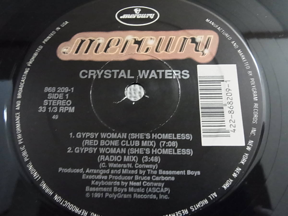 US12' Crystal Waters/Gypsy Woman_画像2