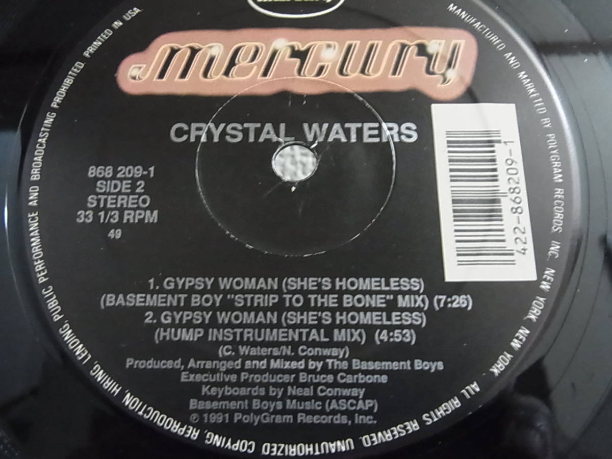 US12' Crystal Waters/Gypsy Woman_画像3