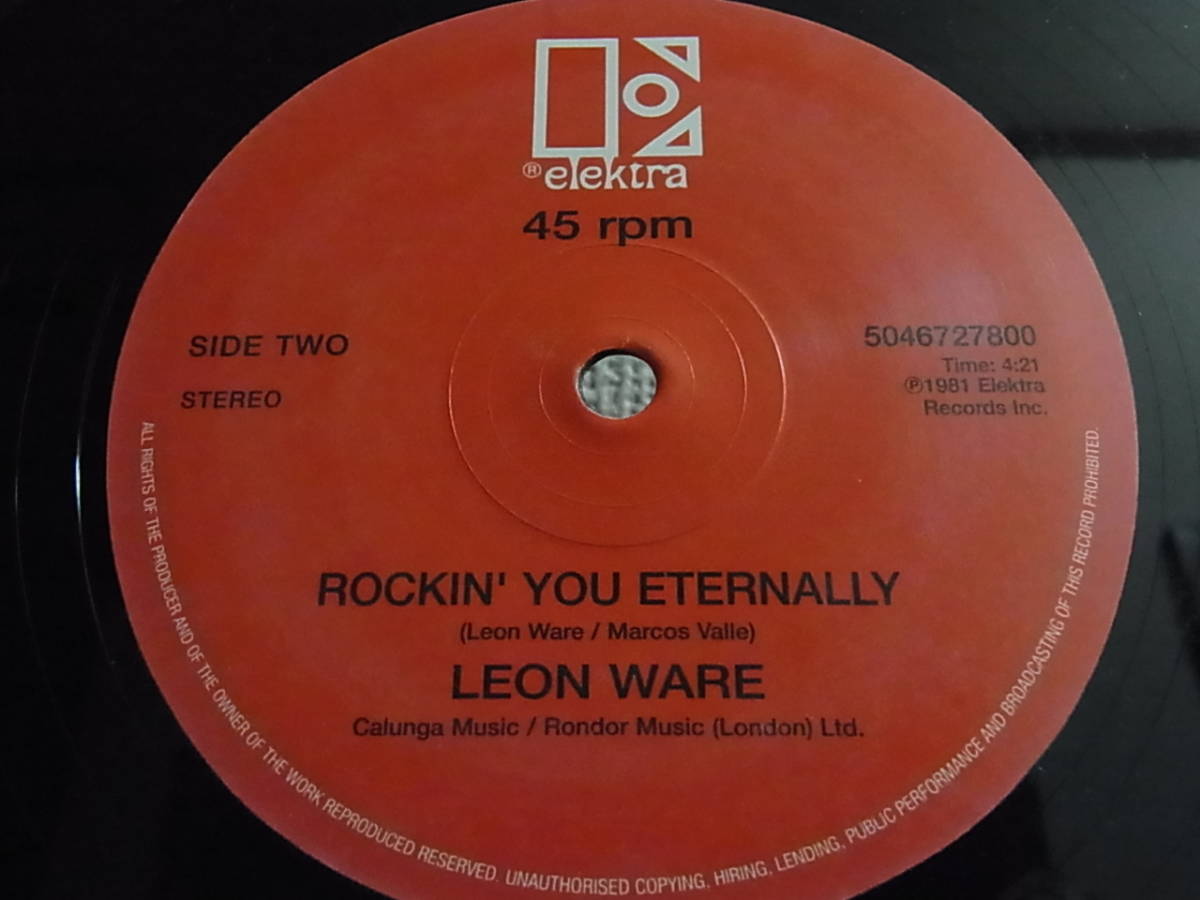 UK12' Leon Ware/Why I Came To California_画像3