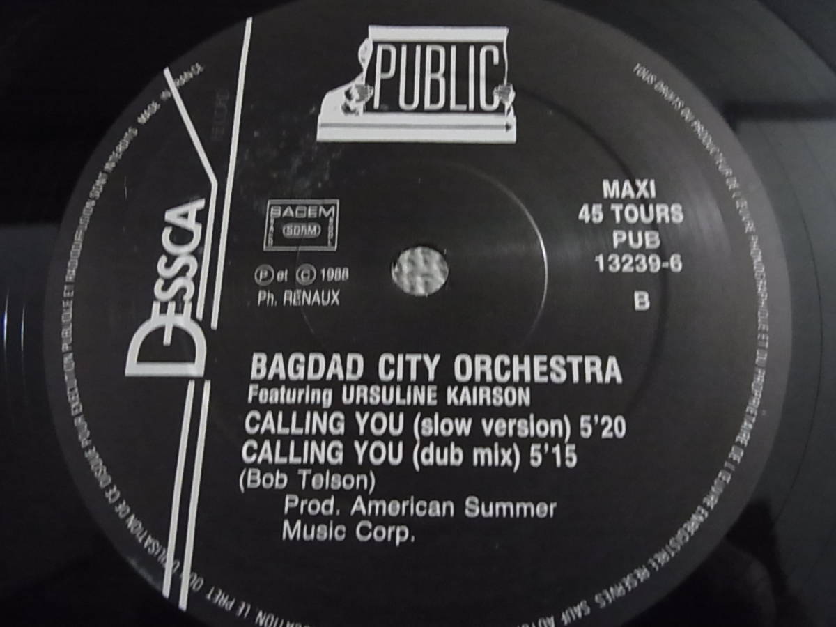 Fra12' Bagdad City Orchestra/Calling You_画像4