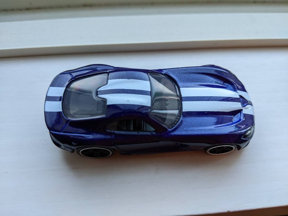 ホットウィール 2013 SRT VIPER【５パック モーターショー 限定カラー】ダッジ バイパー トミカサイズ 送料120円☆ ルース品_画像4