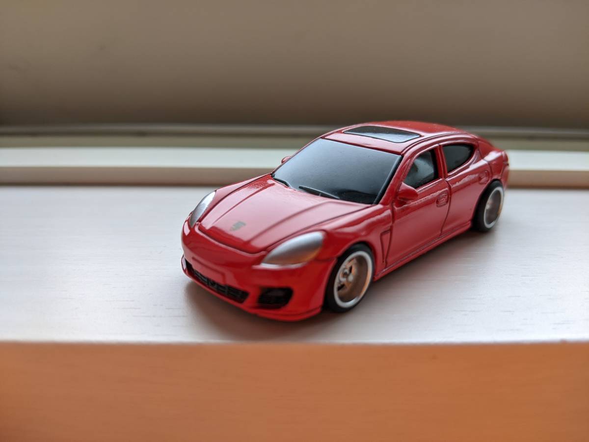 ミニカー RMZ City ポルシェ パナメーラ ターボ 改造 カスタム 深リム トミカサイズ 送料120円☆ PORSCHE PANAMERA TURBO_画像1