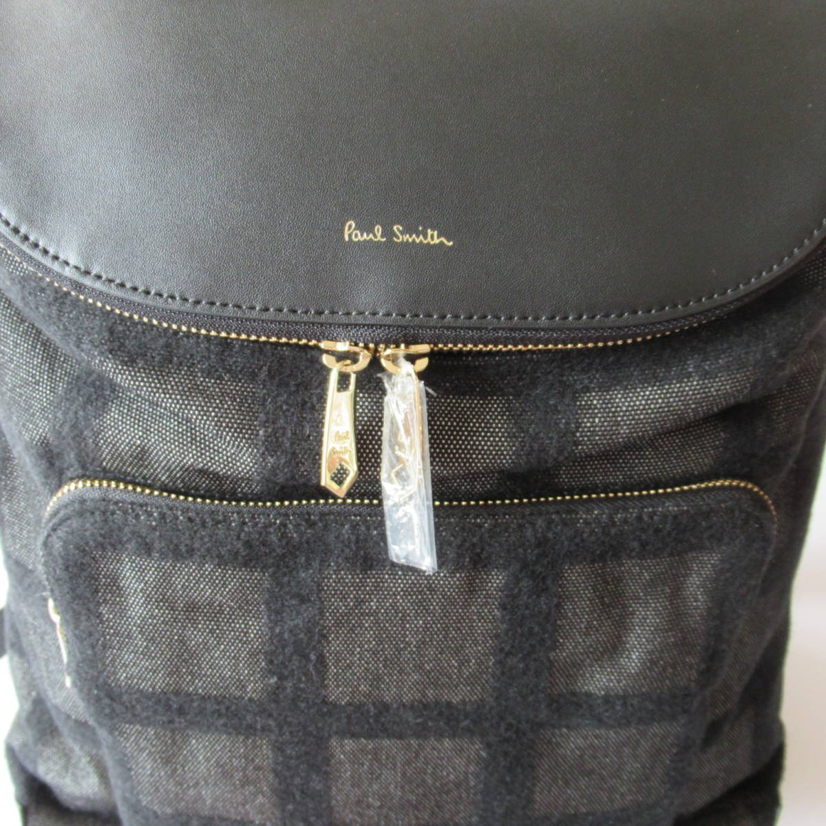 ##202309 prompt decision # Paul Smith new goods black rucksack / Day Pack PSN962-10