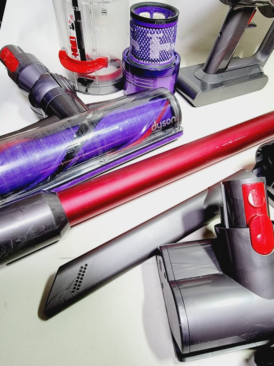 dyson ダイソンv11 sv14 fluffy エコモード66分 ミニモーターヘッド付
