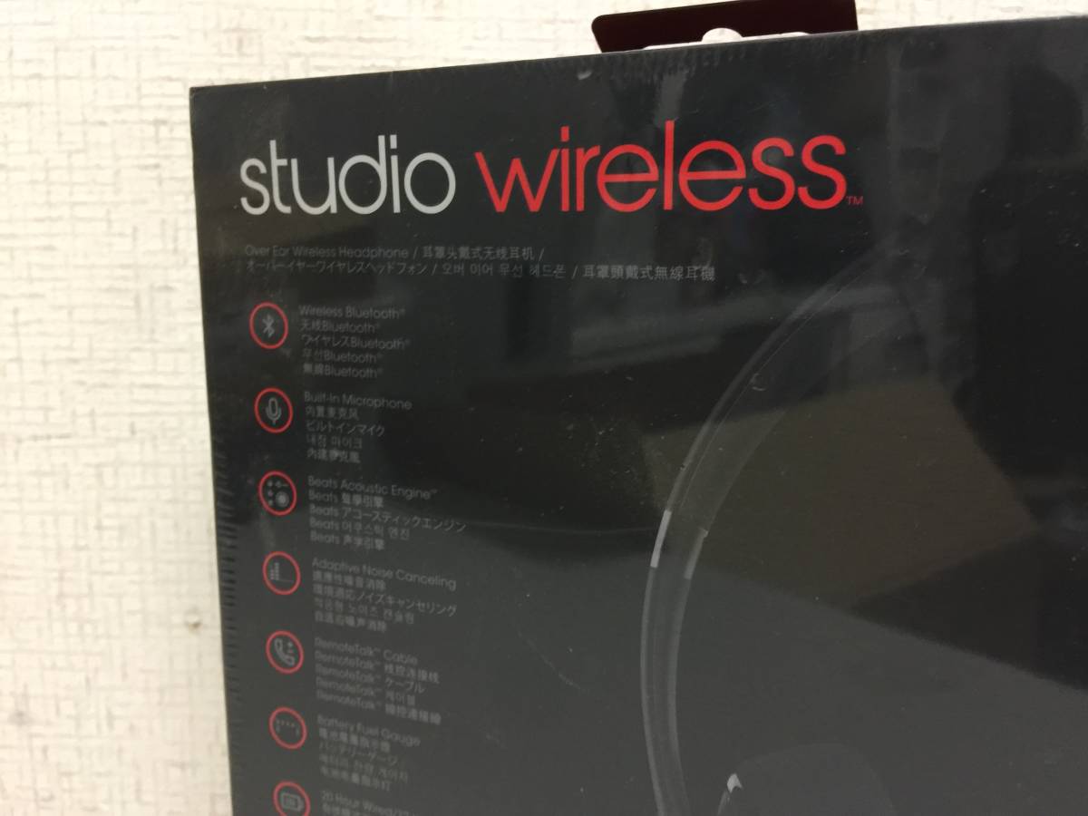 beats studio wireless　オーバーイヤー ワイヤレスヘッドフォン　マットブラック　未開封　　　　B2.2_画像5