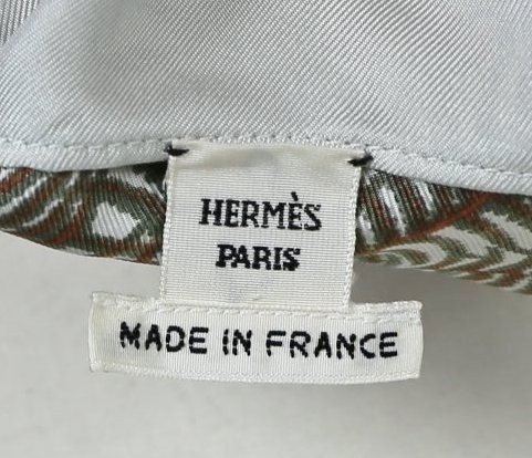 HERMES エルメス ALOHA シルク 切替 リネン ニット ツイルレーヌ 半袖 トップス 38 フランス製 b7146_画像10