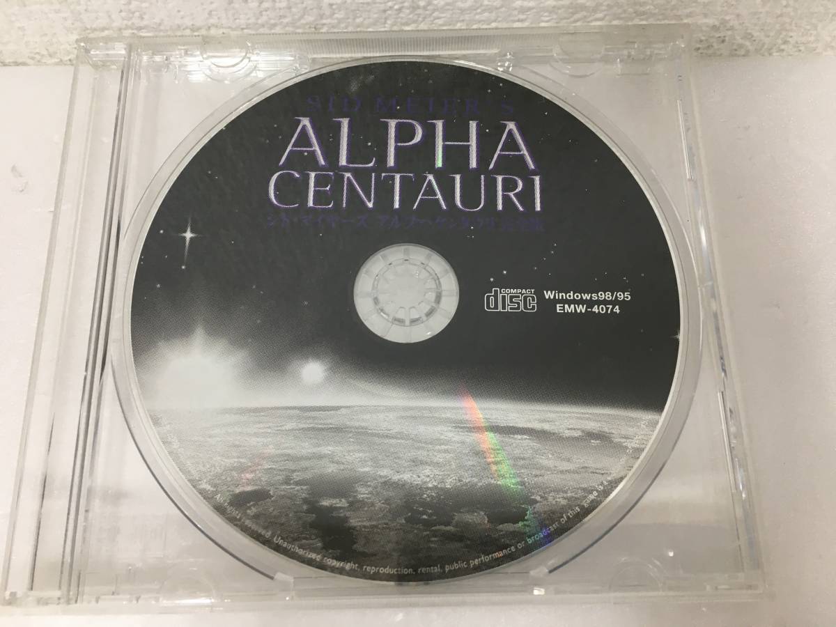 ●○E296 Windows 95/98 SID MEIER’S ALPHA CENTAURI○●_画像1