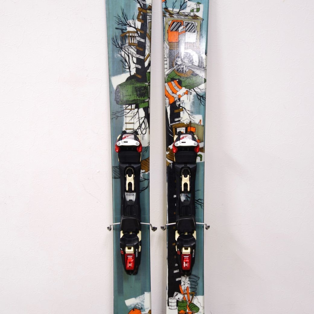 ライン LINE 山スキー SICK DAY 186cm 125mm ビンディング MARKER TOUR F10 マーカー ツアースキー バックカントリー cg09ml-rk26y03863_画像3