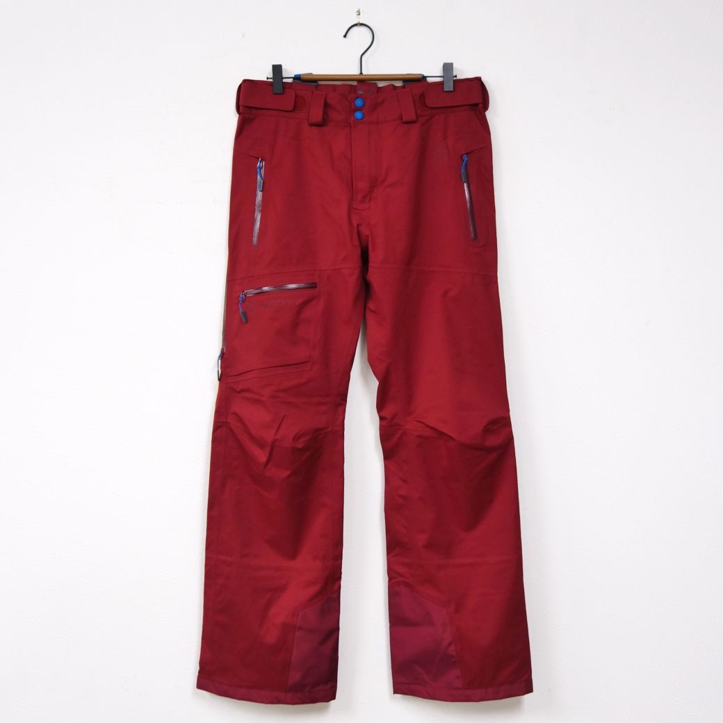 美品 スコット SCOTT EXPLORAIR 3L MEN'S PANTS エクスプローラー 3L メンズ パンツ M レッド スノーウェア シェル cg08dr-rk26y03775