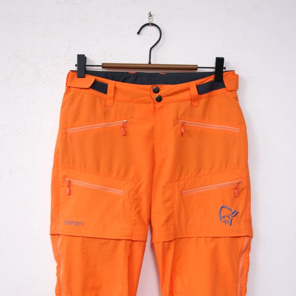 no low naNORRONA Bitihorn Zip off Pants lady's XS 2way pants shorts bottoms shorts mountain climbing outdoor cg07ob-rk26y03551