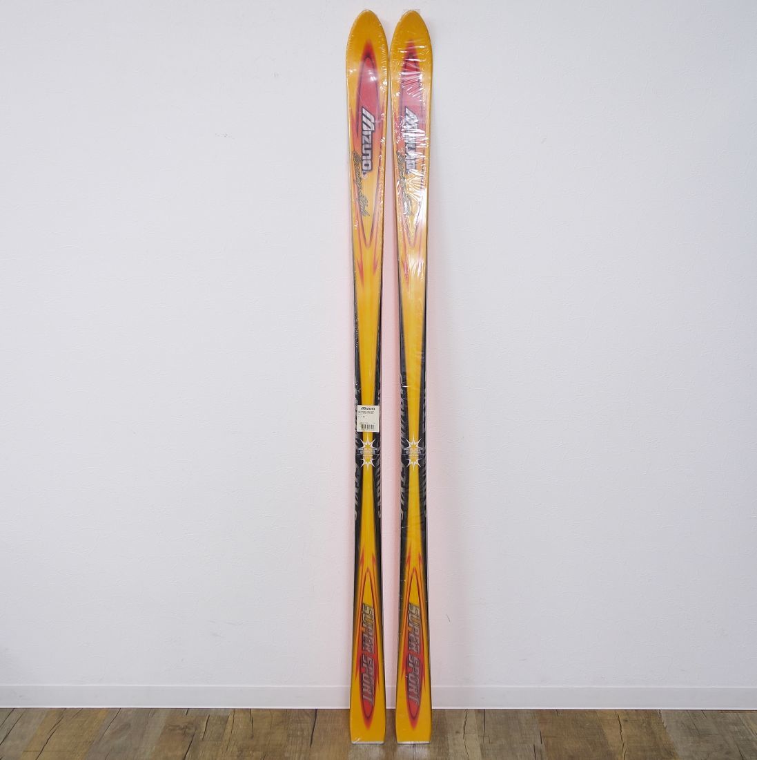 未使用 ミズノ Mizuno SUPER SPORT 167cm センター63ｍｍ カービング スキー 板 アウトドア 約1270ｇ(一本あたり) cg05mo-rk26y02870