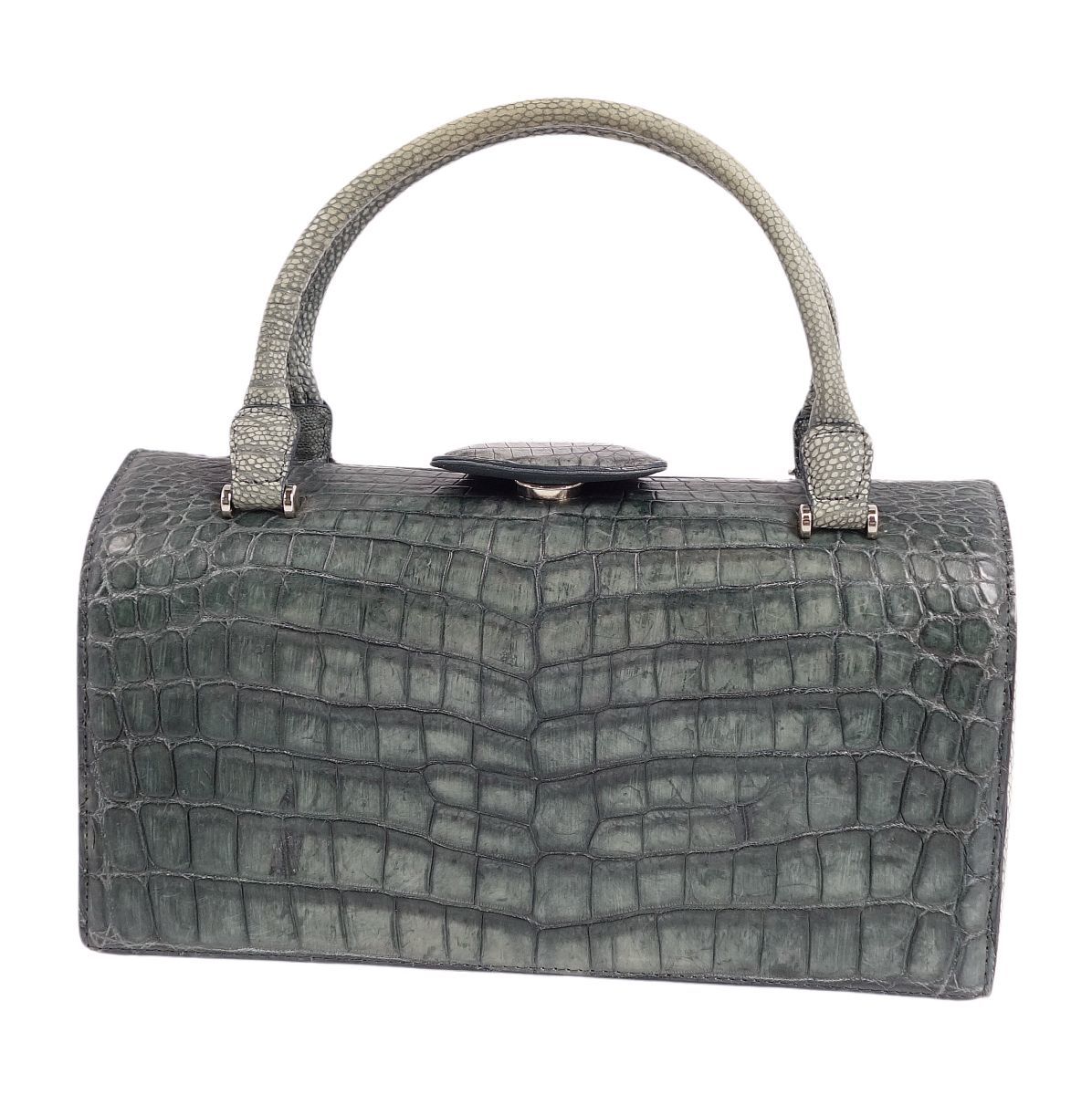  прекрасный товар крокодил CROCODILE JRA сумка ручная сумочка коврик черный kowani кожа портфель женский серый cg09db-rm27f06360