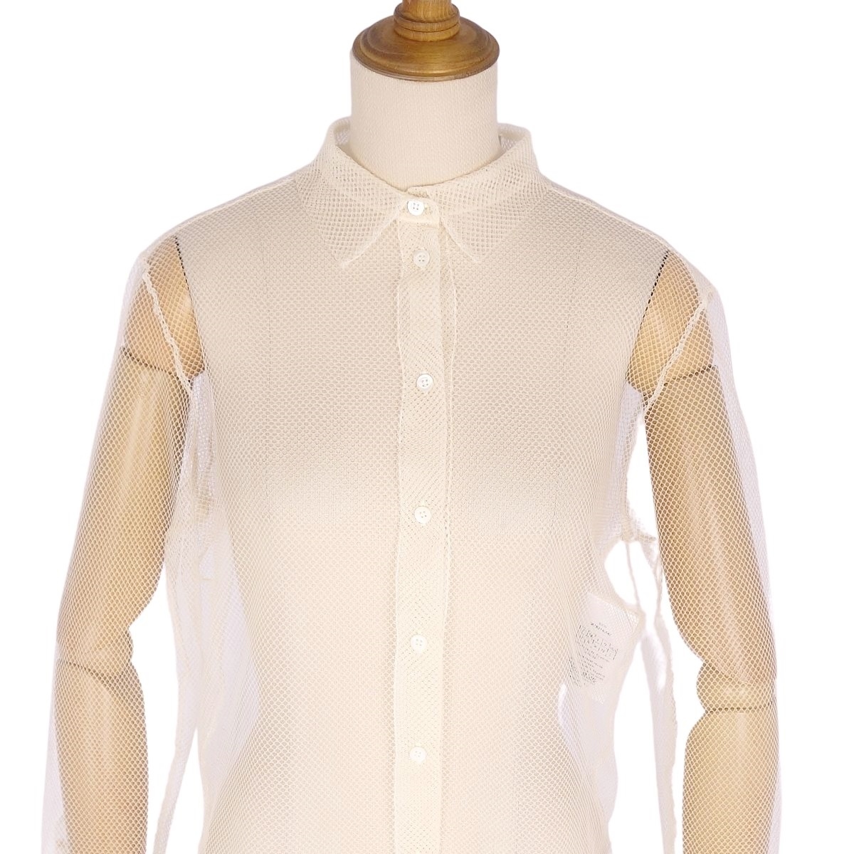  beautiful goods Christian Dior Christian Dior 2020 shirt blouse long sleeve race chu-ru tops lady's F34 cg09oo-rm05f06020