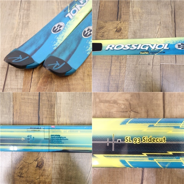 未使用 ロシニョール ROSSIGNOL DUALTEC E36a 198cm センター 63ｍｍ レーシング スキー 板 アウトドア cg05ms-rk26y02873_画像9