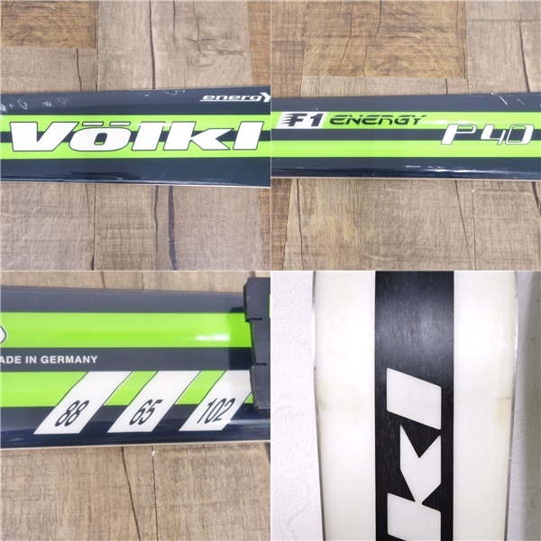 未使用 フォルクル Volkl F1 ENERGY P40 183cm センター 65ｍｍ カービング スキー板 アウトドア cg05mm-rk26y02928_画像9