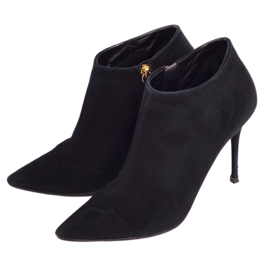  Giuseppe Zanotti Giuseppe Zanotti Design ботинки короткие сапоги замша обувь женский 36.5 черный cg08od-rm11r06426