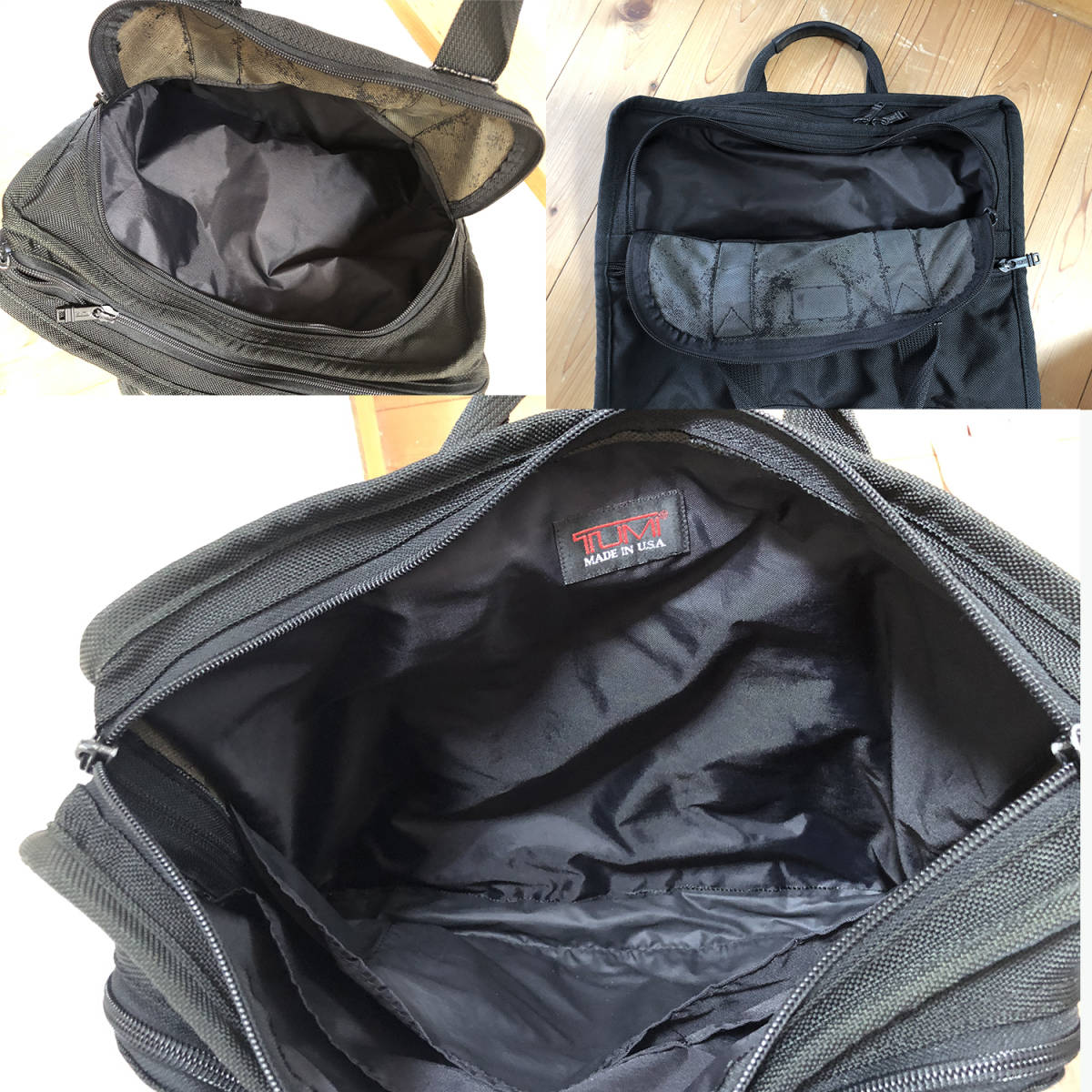 *TUMI/ Tumi business bag briefcase personal computer case burr stick nylon black black *