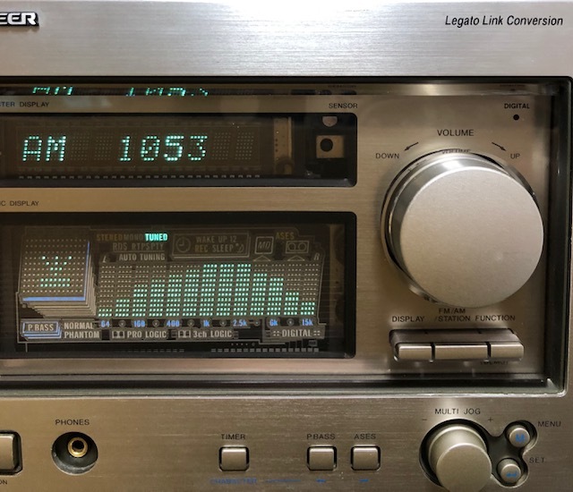 PIONEER パイオニア SX-F21 ステレオチューナーアンプ AM・FM PIONEER パイオニア SX-F21 ステレオチューナーアンプ AM・FM