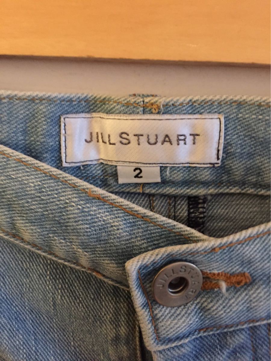 【 доставка бесплатно 】 подержанный товар  JILL STUART ...  Denim   юбка   размер  2