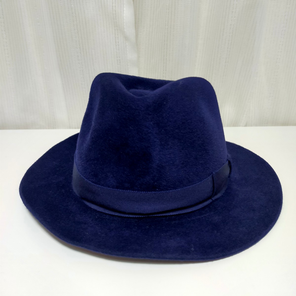 WACKO MARIA ワコマリア 東京hat rockers ハットロッカーズ ウールハット 中折れハット 帽子 裏地付き M(58cm) ネイビー(紺)