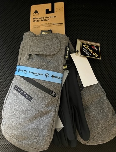 ☆超目玉】 Burton Women's mitt ミトン グローブ L Heather Grey