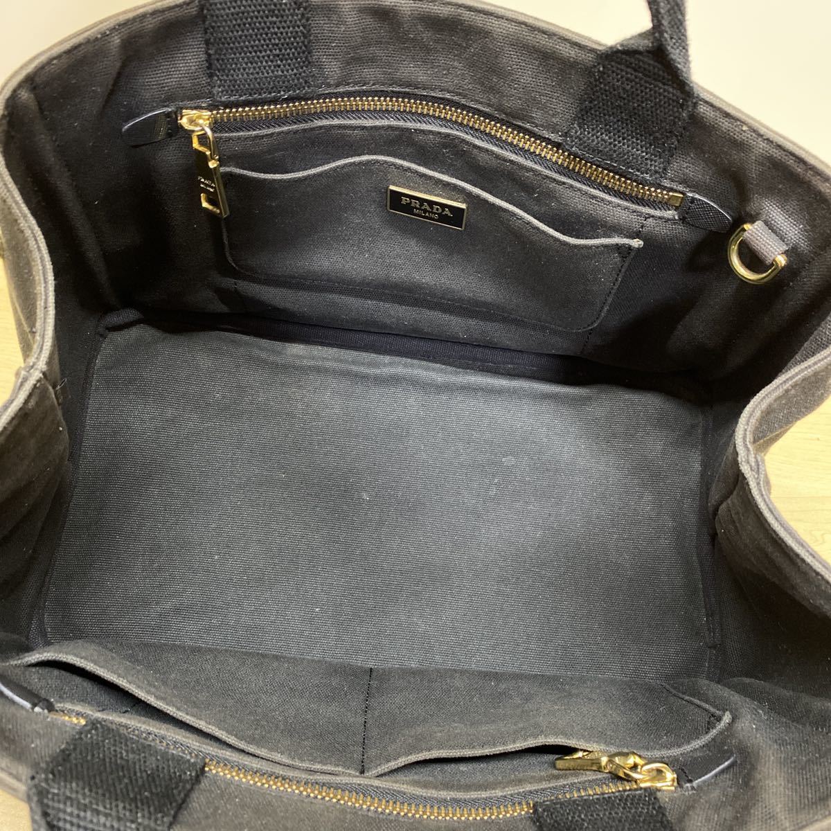 PRADA プラダ カナパ M トートバッグ ハンドバッグ 2way PRADA プラダ カナパ M トートバッグ ハンドバッグ 2way