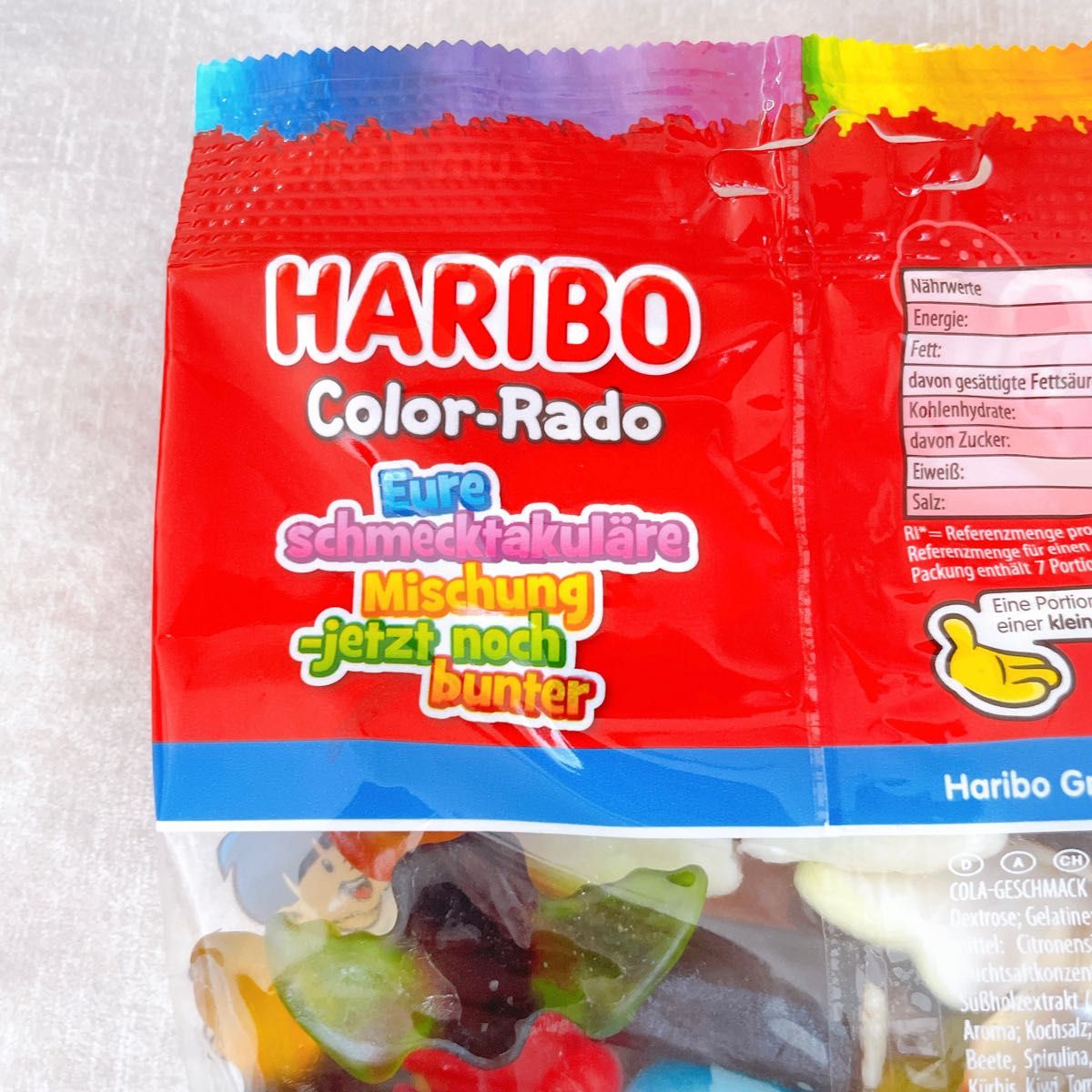 HARIBO【日本未販売】color-rado farb-mix 175g ハリボーグミ