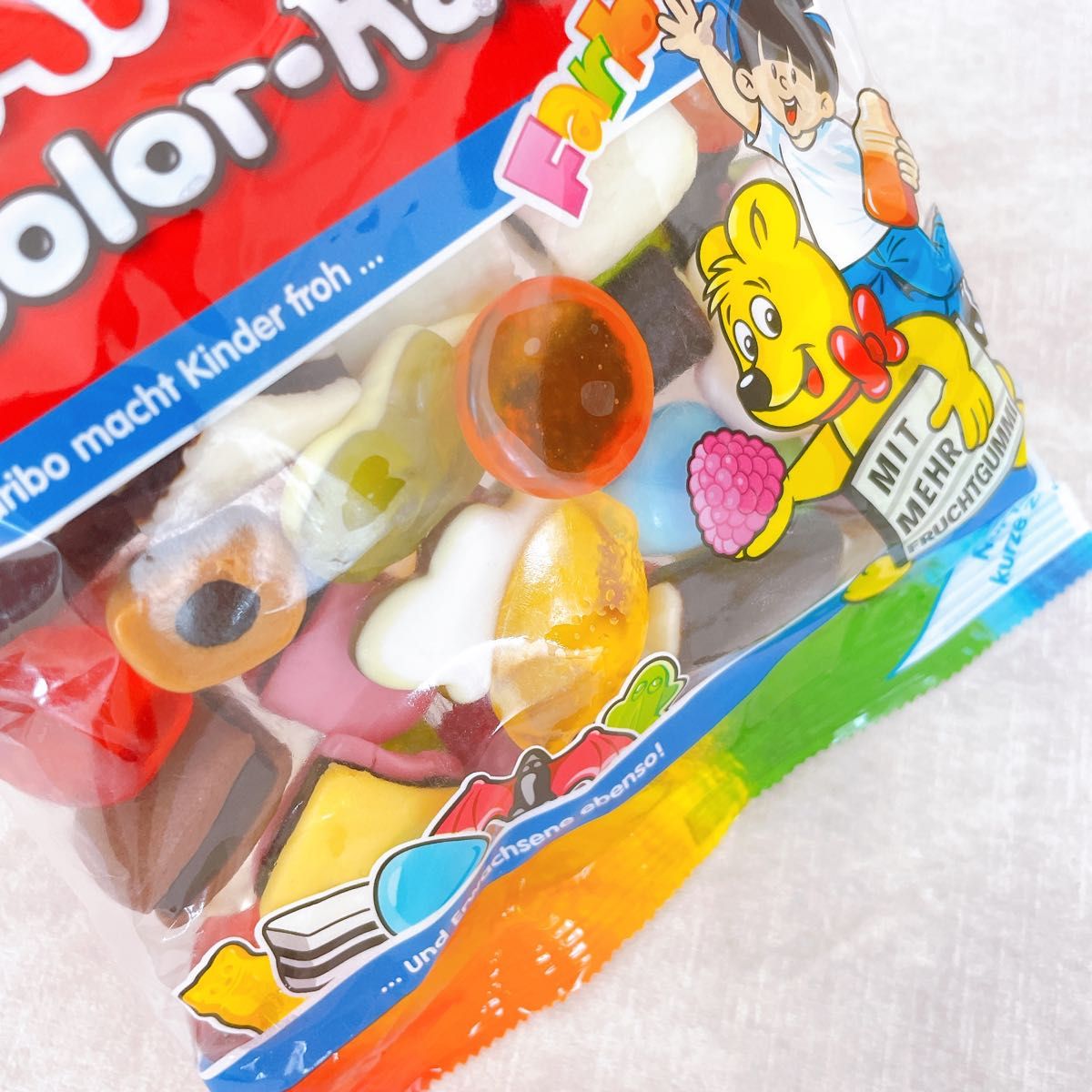 HARIBO【日本未販売】color-rado farb-mix 175g ハリボーグミ