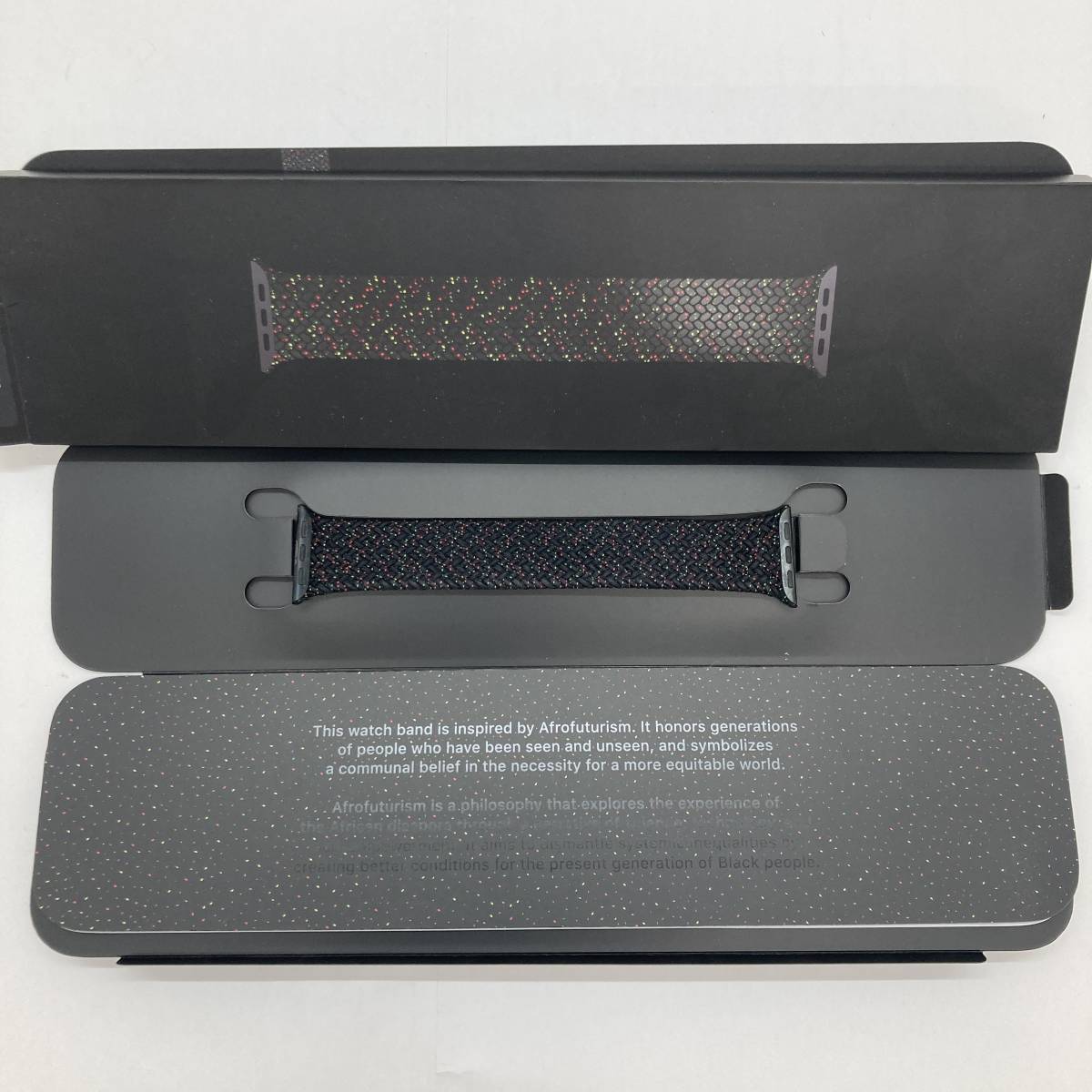 1円~】アップル純正 Apple Watch 41mmケース用 Black Unity ブレイ